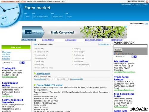 Forex market classified ads